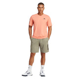 adidas Men's 3 Stripe 7-inch Club Short (Khaki)