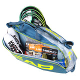 Mochila Tenis Head Tour Team Extreme Backpack Verde/Gris