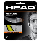 Head Reflex 18 Squash String (Yellow) - RacquetGuys