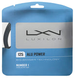 Luxilon ALU Power 16L Tennis String (Silver) - RacquetGuys.ca