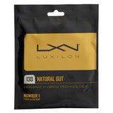 Luxilon Natural Gut 16 Tennis String (Natural)
