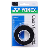 Yonex Clean Grap Overgrip 3 Pack (Black)