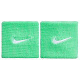 Nike Tennis Premier Wristbands 2 Pack (Green Glow/White)