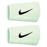 Nike Tennis Premier Doublewide Wristband (Green/Black) - RacquetGuys.ca