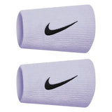 Nike Tennis Premier Doublewide Wristband (Purple/Black)