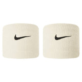 Nike Tennis Premier Wristbands 2 Pack (Coconut Milk/Black)
