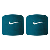 Nike Tennis Premier Wristbands 2 Pack (Green/White)