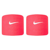 Nike Tennis Premier Wristbands 2 Pack (Hot Punch/White) - RacquetGuys.ca