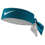 Nike Tennis Premier Tie Headband (Green/White) - RacquetGuys.ca