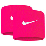 Nike Tennis Premier Wristbands 2 Pack (Hyper Pink/White) - RacquetGuys.ca