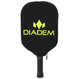 Diadem Pickleball Paddle Cover (Black/Yellow)