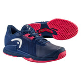 Head Sprint Pro 3.5 Women's Tennis Shoe (Navy) - RacquetGuys.ca