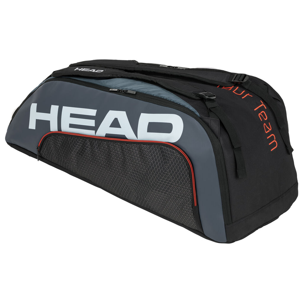 Head Tour Team Supercombi 9 Pack Racquet Bag (Black/Grey)