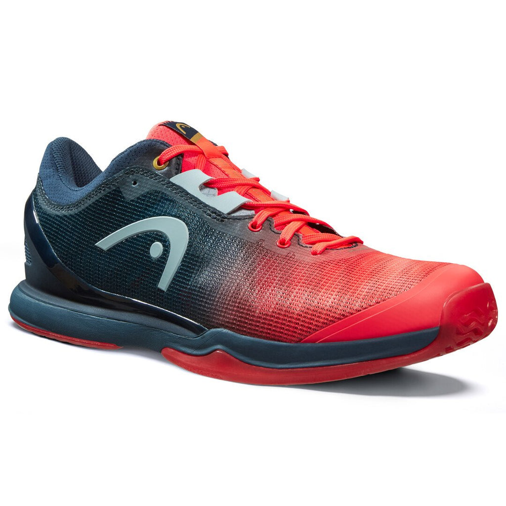 Sprint Pro 3.0 Men's Indoor Court Shoe (Red/Navy) | RacquetGuys