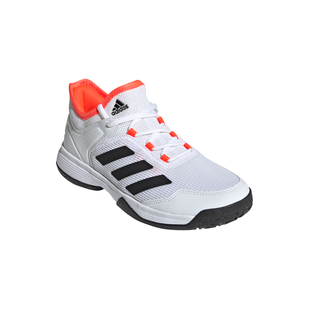 adidas Ubersonic 4 Tennis Shoe (White/Black/Solar Red) | RacquetGuys