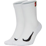 Nike Court Multiplier Cushioned Socks (White)
