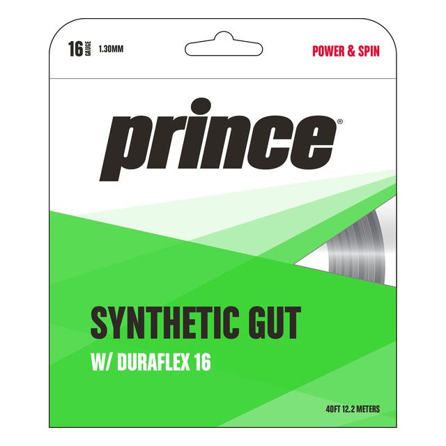 AG 16 SYNTHETIC Gut Tennis String Reel-16-White $19.00 - PicClick