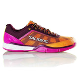Salming Viper 4 Womens Indoor Court Shoe (Purple/Orange) - RacquetGuys