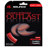 Solinco Outlast 18 Tennis String (Red) - RacquetGuys.ca