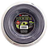 Solinco Tour Bite Diamond Rough 16 Tennis String Reel (Silver)