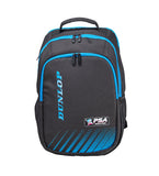 Dunlop PSA Backpack Racquet Bag (Black/Blue) - RacquetGuys