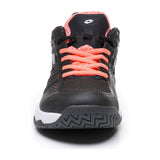 Lotto Viper Ultra IV Speed Women's Tennis Shoe (Black/Rose Pink) - RacquetGuys