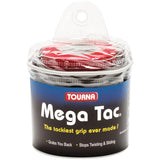 Tourna Mega Tac Overgrip 30 Pack Travel Pack (Black) - RacquetGuys