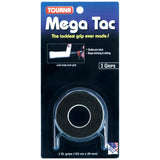 Tourna Mega Tac Overgrip 3 Pack (Black)