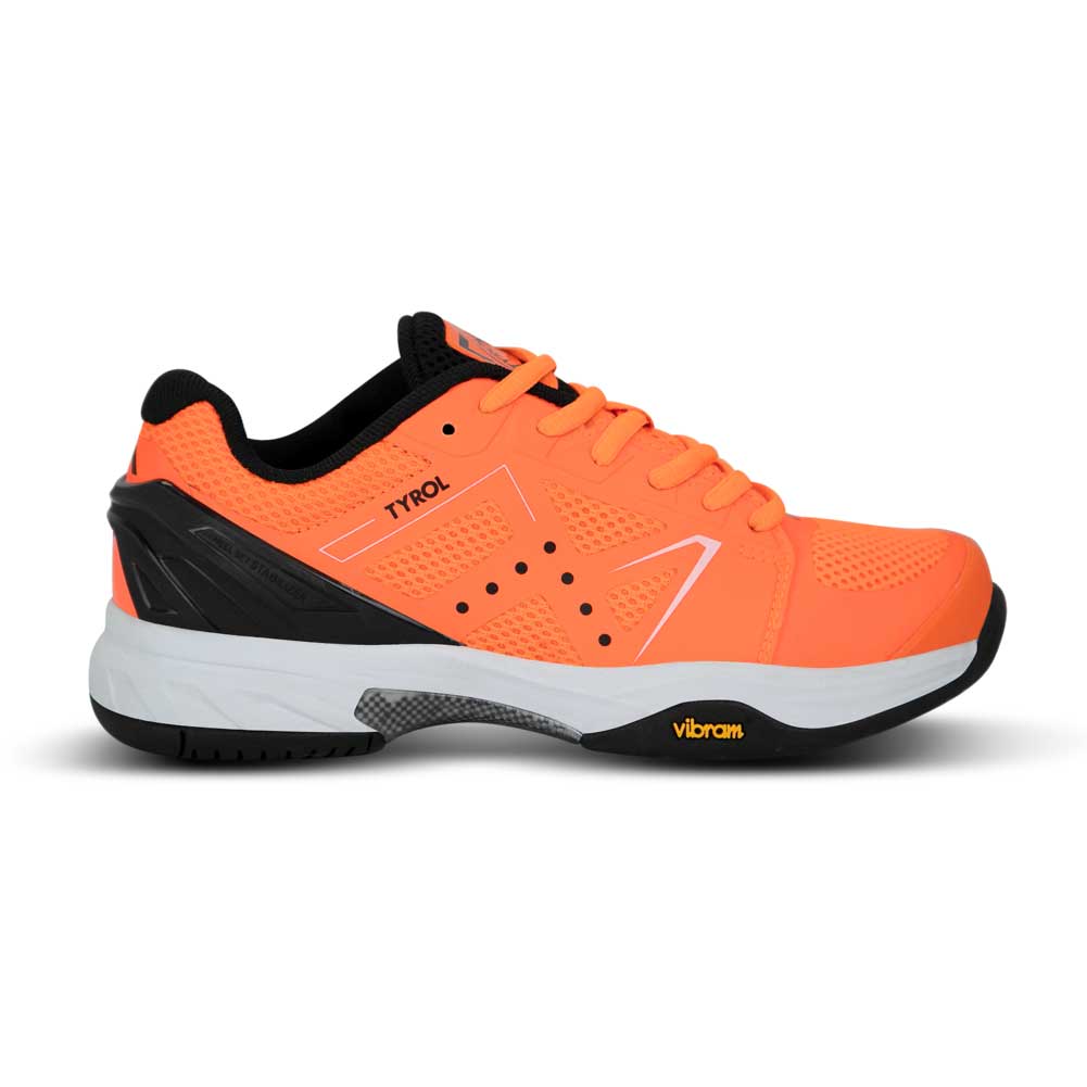 Tyrol Drive V Women's Pickleball Shoe (Orange/Black) - RacquetGuys