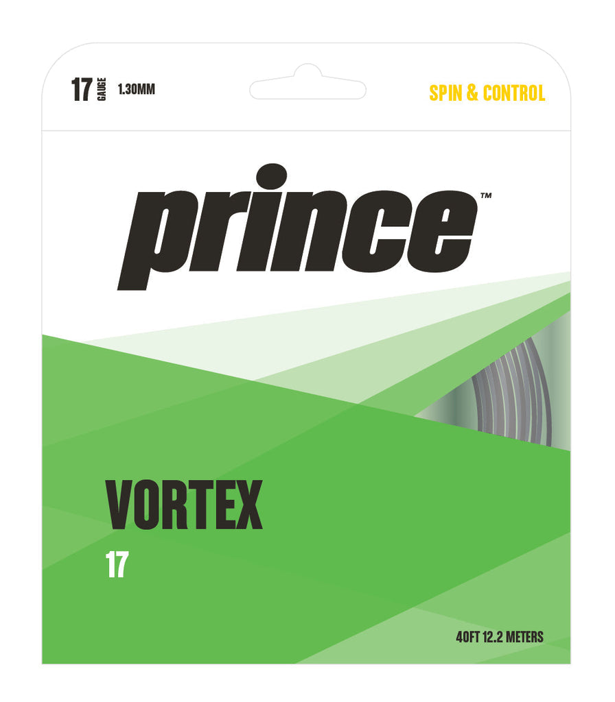 Prince Vortex 17 Tennis String (Black) - RacquetGuys.ca