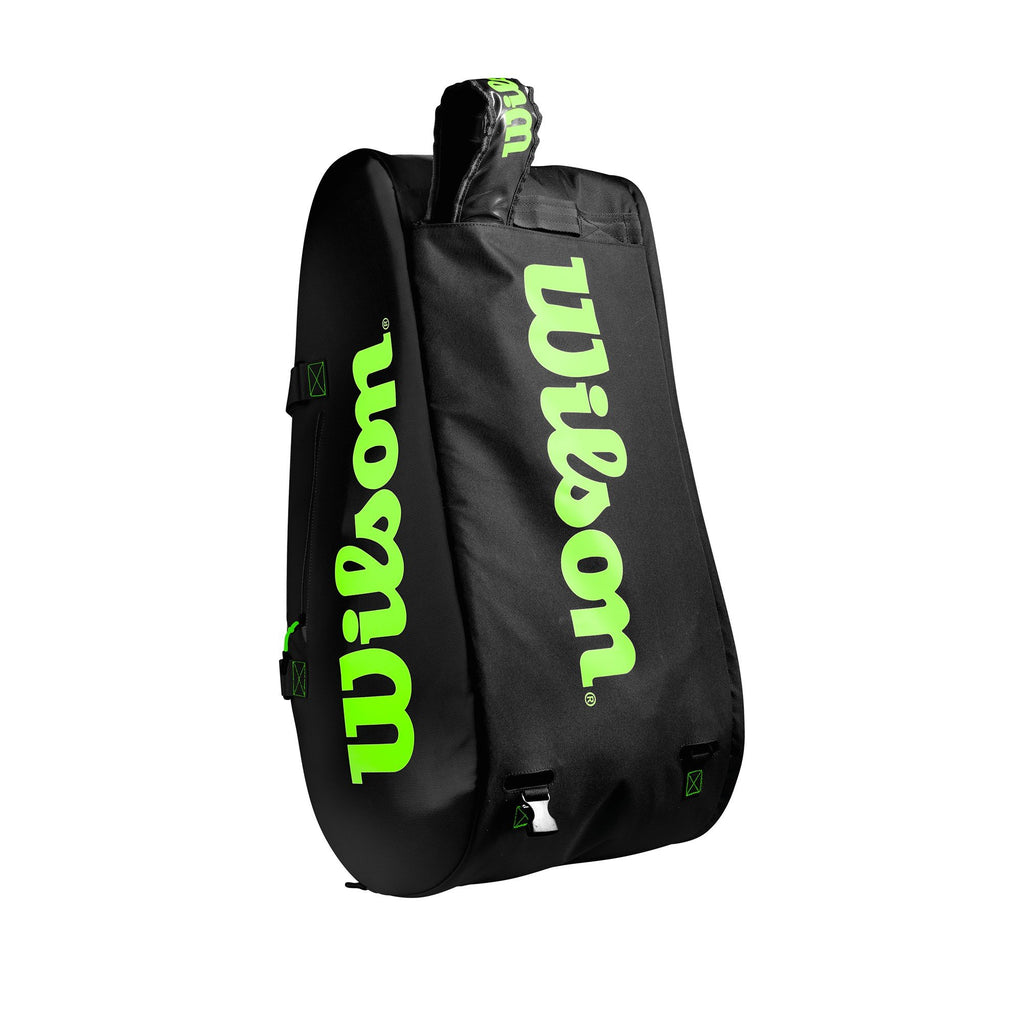 Wilson Super Tour 9 Pack Tennis Bag Green