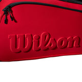 Wilson Clash v2 Super Tour 6 Pack Racquet Bag (Red/Black)