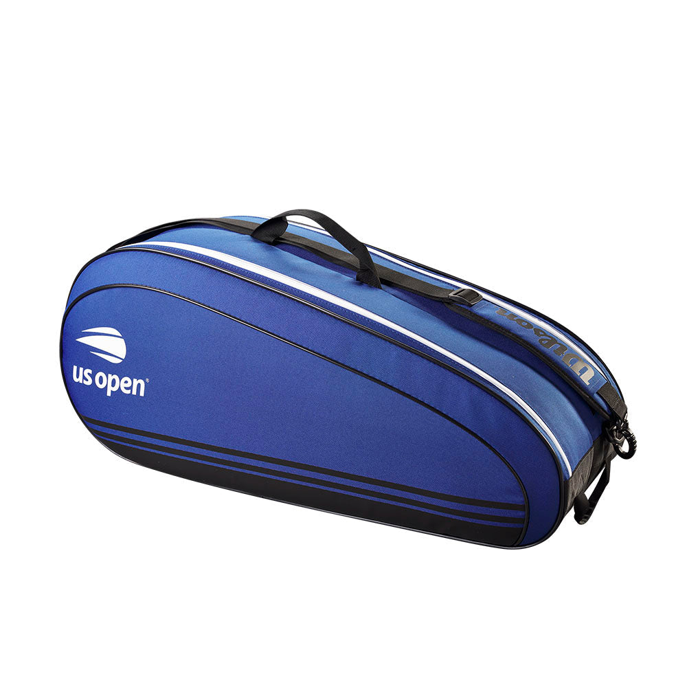 Wilson US Open Team 6 Pack Racquet Bag (Blue/Black)