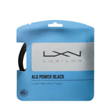 Luxilon ALU Power 16L Tennis String (Black) - RacquetGuys.ca