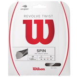Wilson Revolve Twist 17 Tennis String (Grey) - RacquetGuys.ca