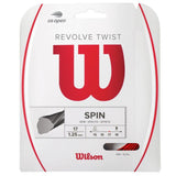 Wilson Revolve Twist 17 Tennis String (Red) - RacquetGuys.ca