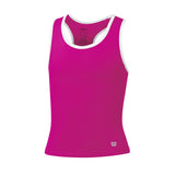 Wilson Girls Rush Tank Top (Pink) - RacquetGuys