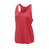 Wilson Womens Core Condition Tank Top (Fiery Coral) - RacquetGuys