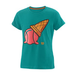 Wilson Girl's Inverted Cone Tech Top (Tropic Green)