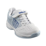 Wilson Stroke Junior Tennis Shoe (White/Blue) - RacquetGuys