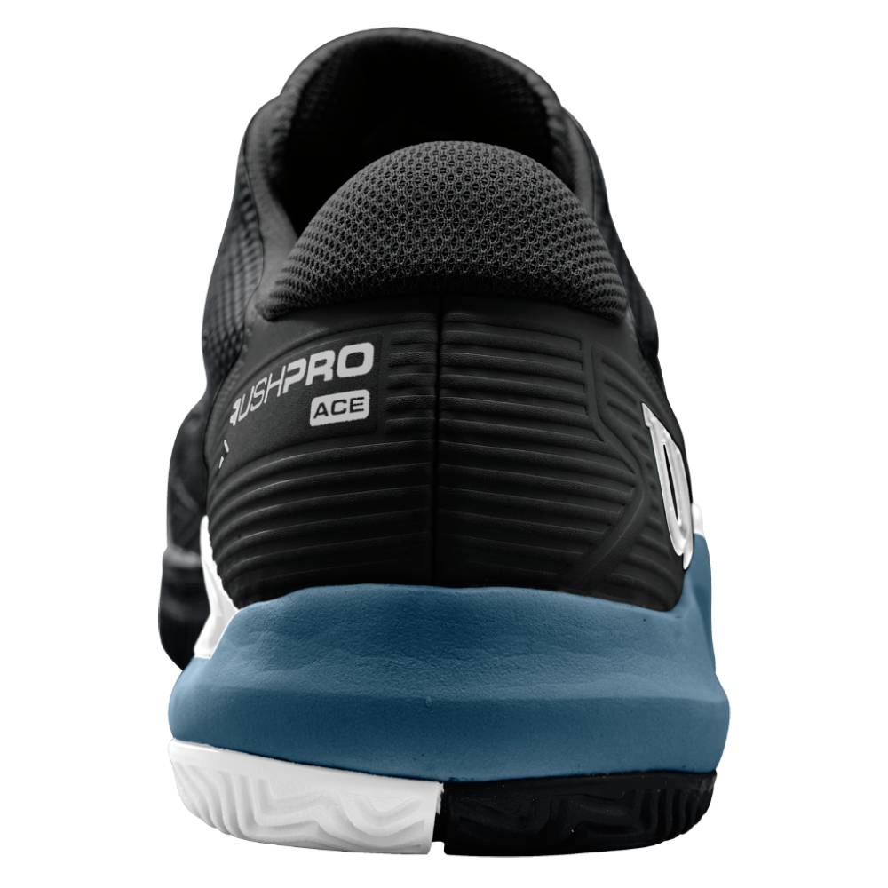 Wilson Rush Pro Ace Men's Tennis Shoe (Black/Blue)