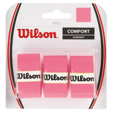 Wilson Pro Overgrip 3 Pack (Pink) - RacquetGuys