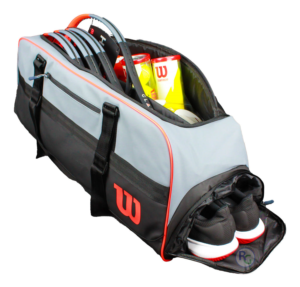 Wilson Team 3 Compartment Tennis Bag (Black/Red, 15pack) – Sports Wing |  Shop on