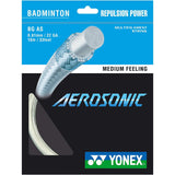 Yonex BG Aerosonic Badminton String (White) - RacquetGuys