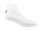 Asics Cushion Quarter Socks (White) - RacquetGuys