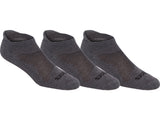 Asics Cushion Low Cut Socks 3 Pack (Grey Heather)