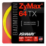 Ashaway ZyMax 64 TX Badminton String (Optic Yellow) - RacquetGuys