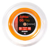 Ashaway Zymax 66 Fire Badminton String Reel (Orange)