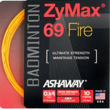 Ashaway ZyMax 69 Fire Badminton String (Orange)