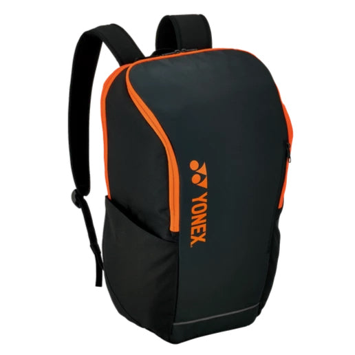 Yonex Team Backpack S Racquet Bag (Black/Orange) - RacquetGuys.ca